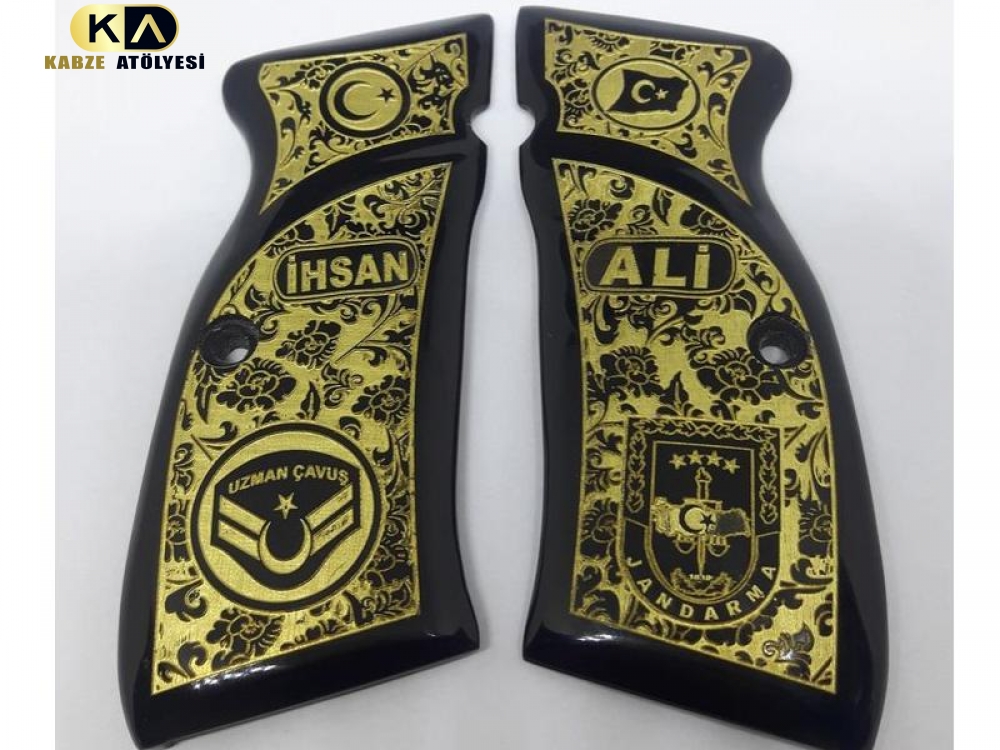 SARSILMAZ KILIÇ 2000 LIGHT - MEGA - K 11 - P8L - P8S İŞLEMELİ SEDEF KABZE