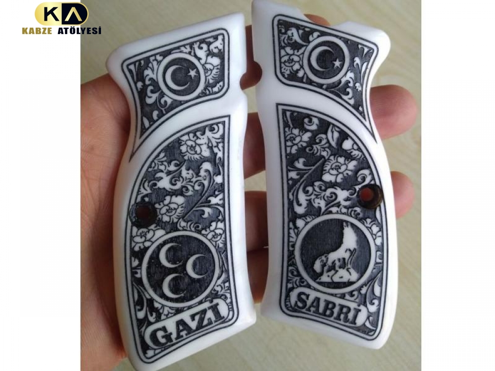 SARSILMAZ KILIÇ 2000 LIGHT - MEGA - K 11 - P8L - P8S İŞLEMELİ SEDEF KABZE