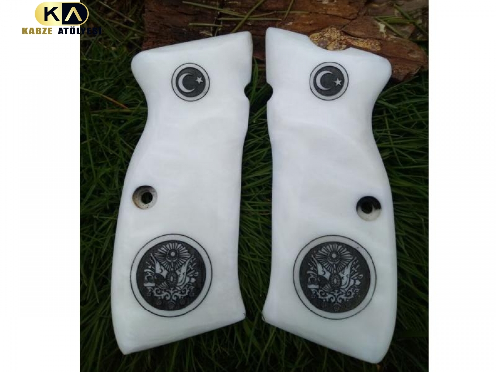 SARSILMAZ KILIÇ 2000 LIGHT - MEGA - K 11 - P8L - P8S İŞLEMELİ SEDEF KABZE
