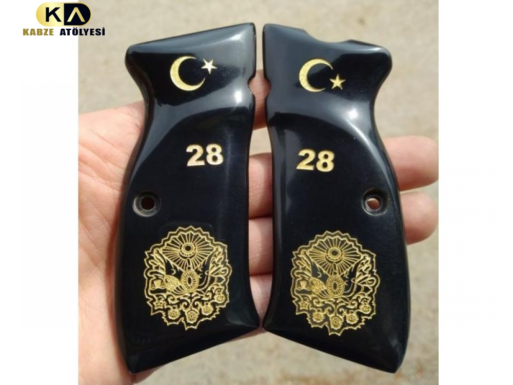 SARSILMAZ KILIÇ 2000 LIGHT - MEGA - K 11 - P8L - P8S İŞLEMELİ SEDEF KABZE