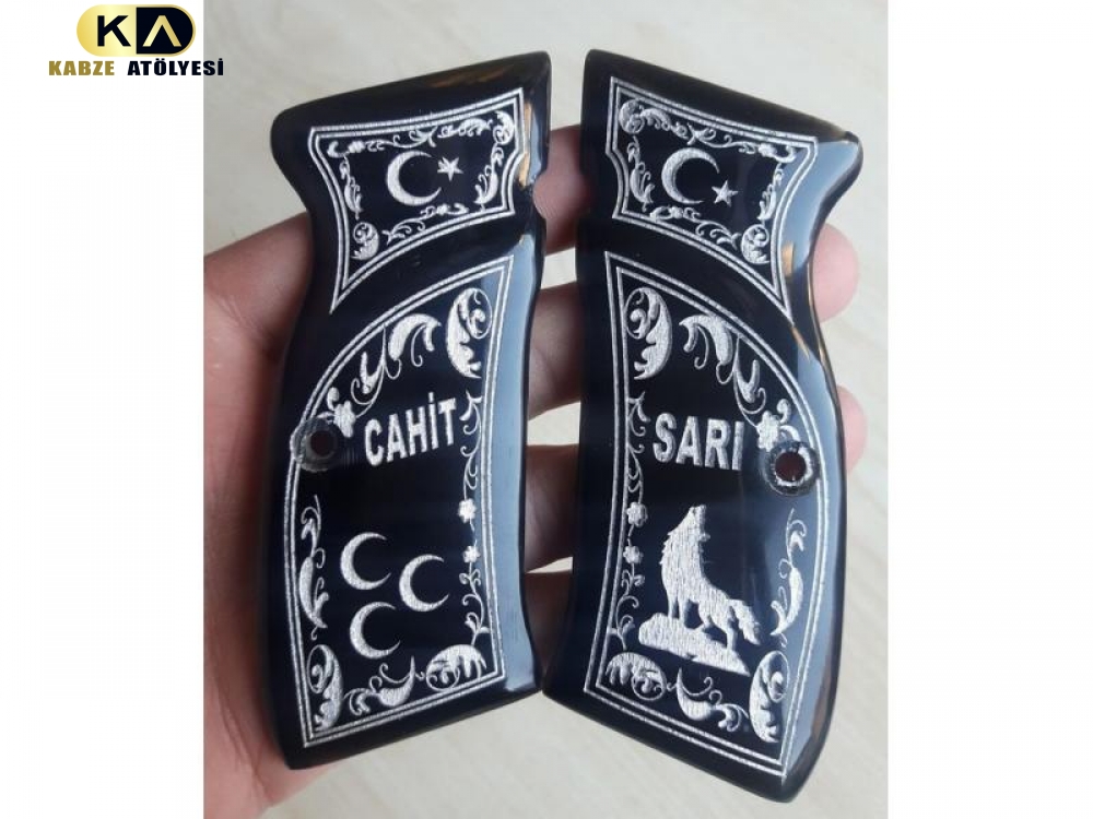 CANİK 55 - L 120 - S 120 - COMPACT - İŞLEMELİ SEDEF KABZE