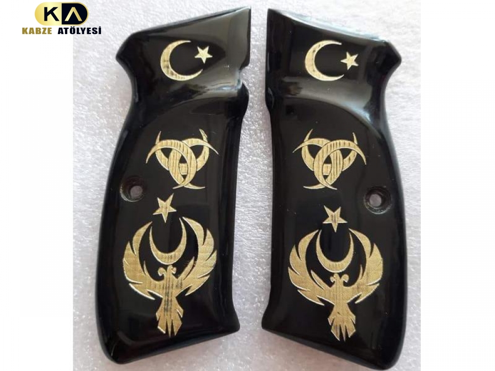 CZ 75 İŞLEMELİ SEDEF KABZE