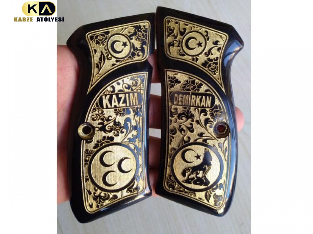 CZ 75 İŞLEMELİ SEDEF KABZE